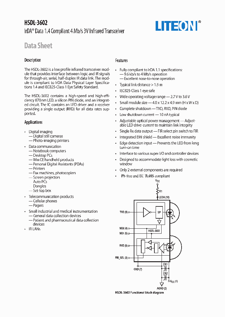 HSDL-3602_4540783.PDF Datasheet