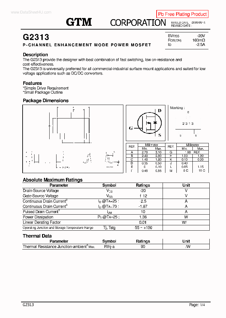 G2313_4540926.PDF Datasheet