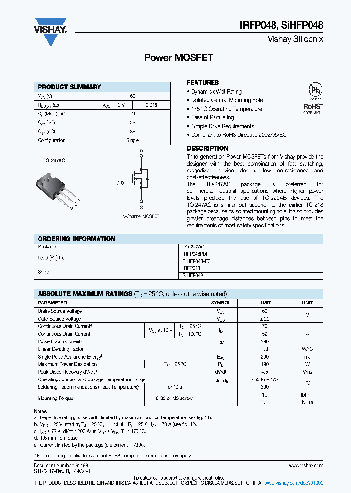 IRFP04811_4541208.PDF Datasheet