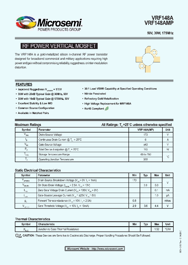 VRF148A_4541737.PDF Datasheet