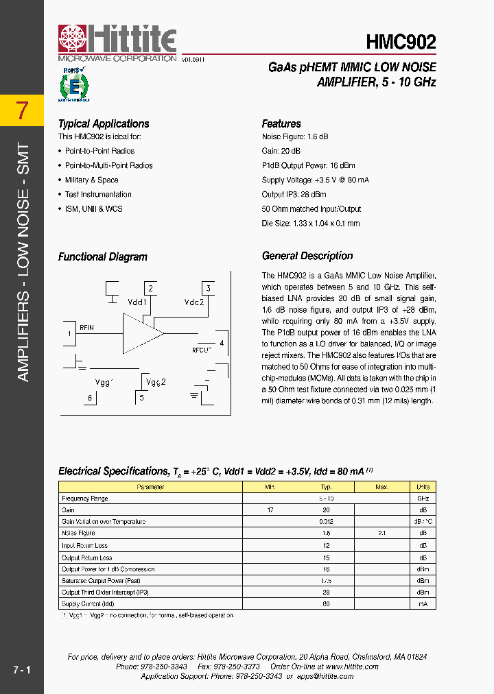 HMC902_4545219.PDF Datasheet