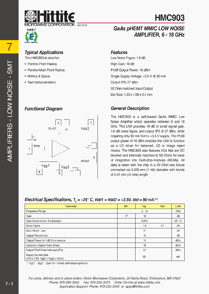 HMC903_4545222.PDF Datasheet