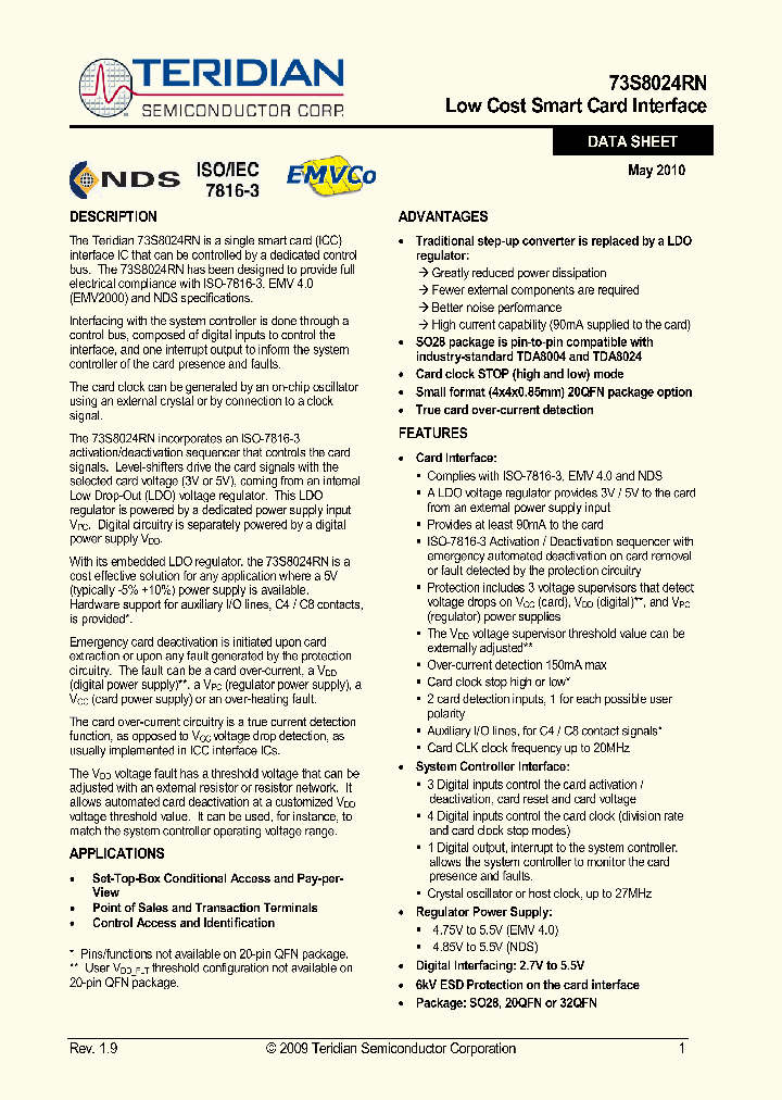 73S8024RN-ILF_4548893.PDF Datasheet
