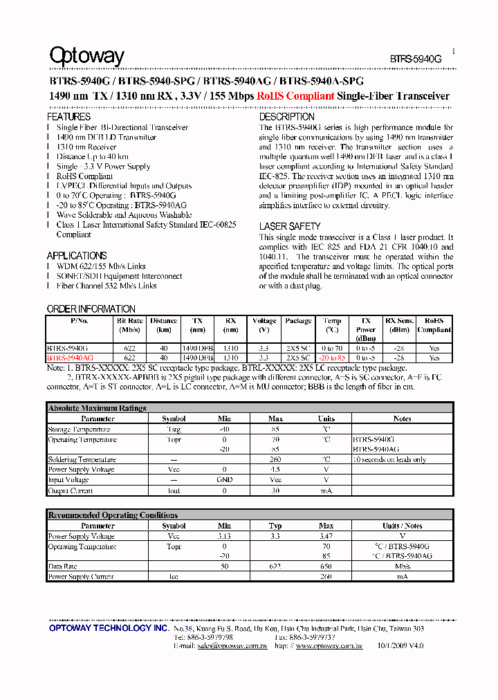 BTRS-5940G09_4552419.PDF Datasheet