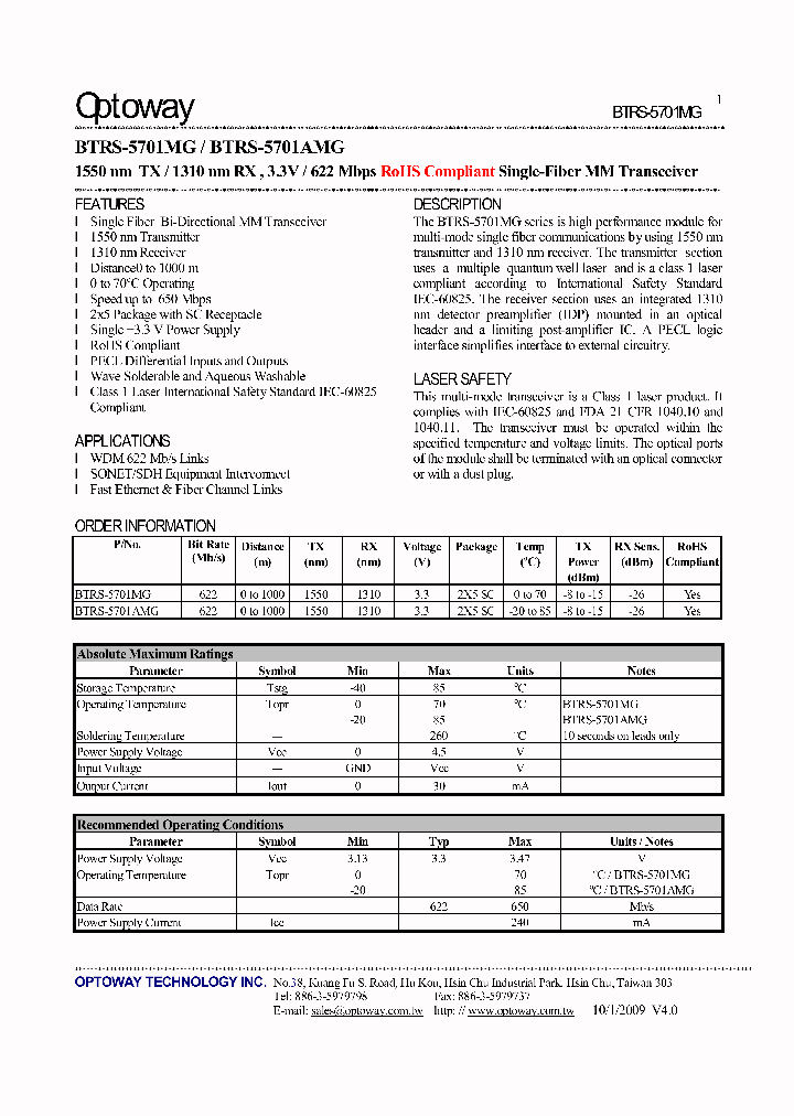 BTRS-5701AMG_4552811.PDF Datasheet