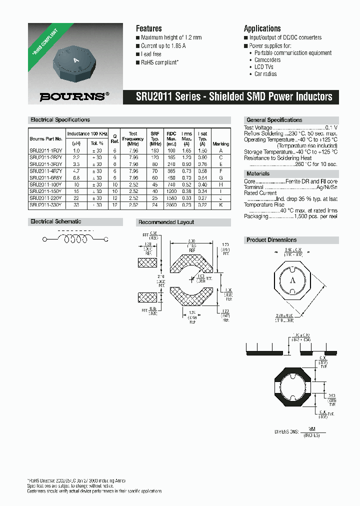 SRU2011-100Y_4554193.PDF Datasheet