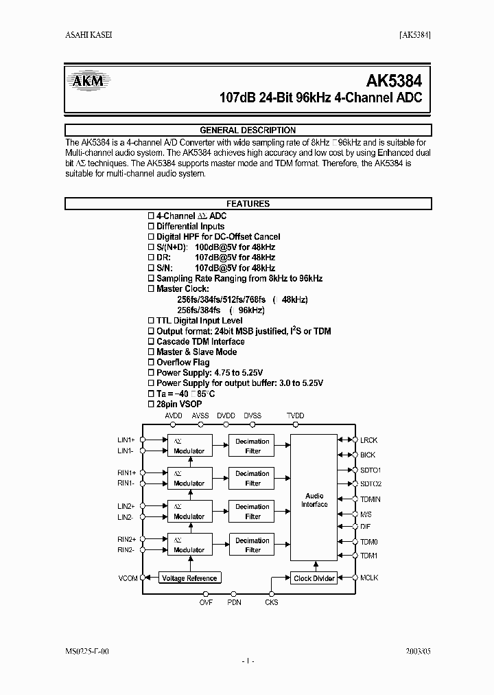 AK5384VF_4556894.PDF Datasheet