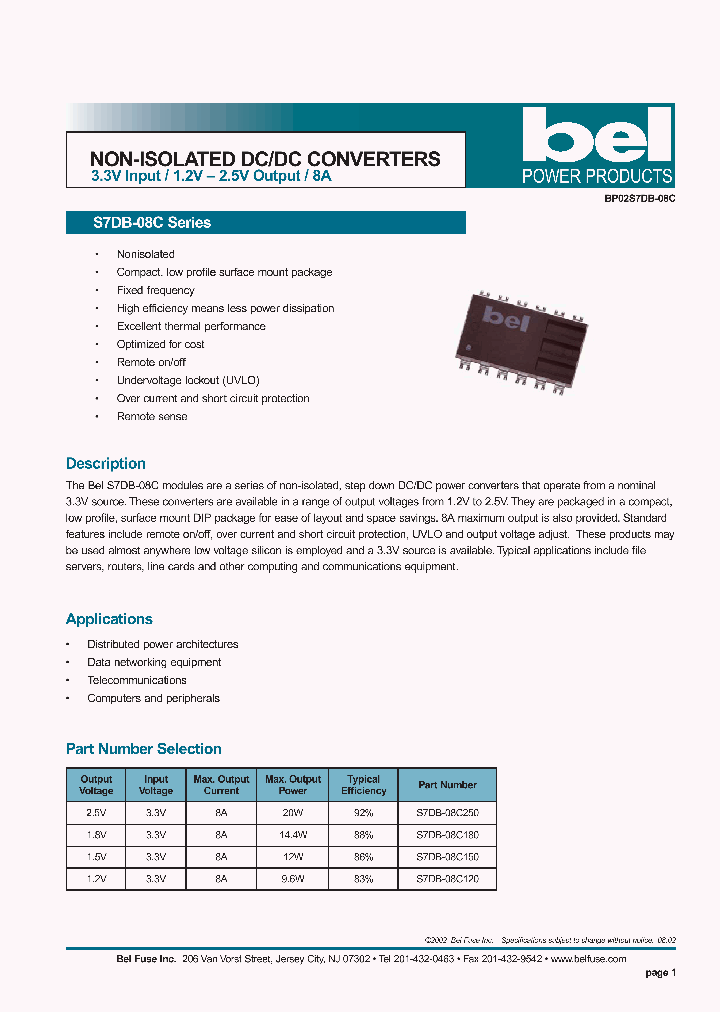 S7DB-08C250_4556645.PDF Datasheet