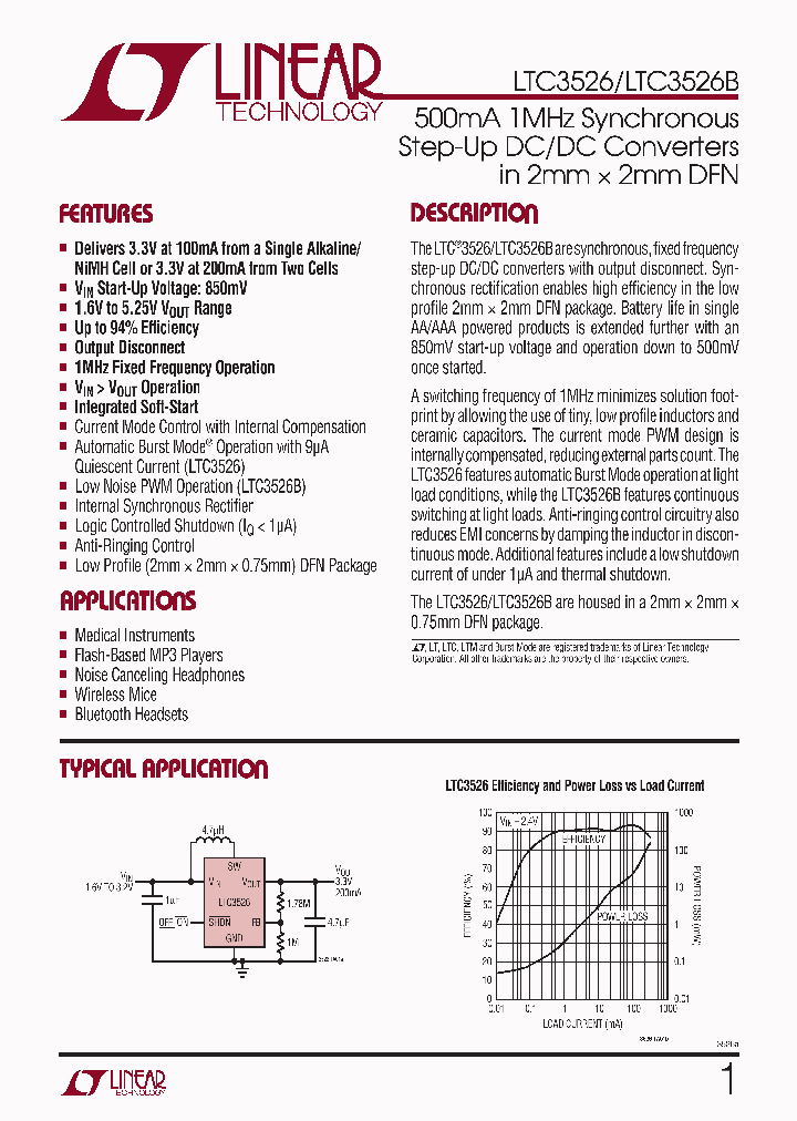 LTC3526BEDCTR_4558743.PDF Datasheet