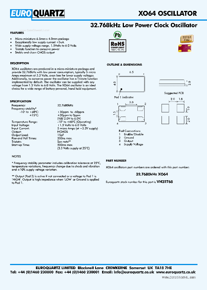 XO64_4561072.PDF Datasheet