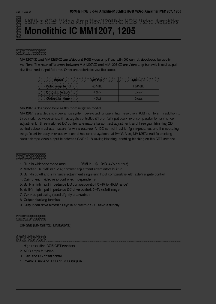MM1207_4562503.PDF Datasheet