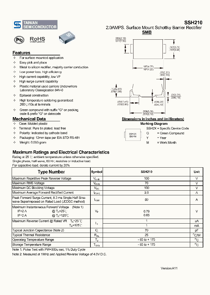 SSH210_4565252.PDF Datasheet