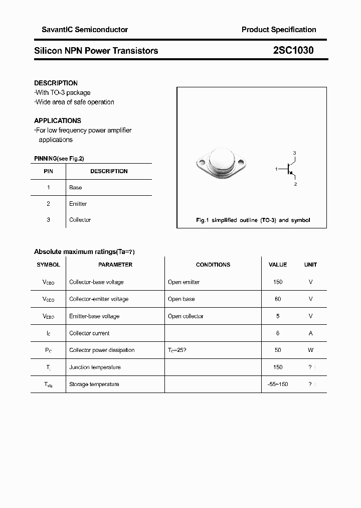 2SC1030_4566669.PDF Datasheet