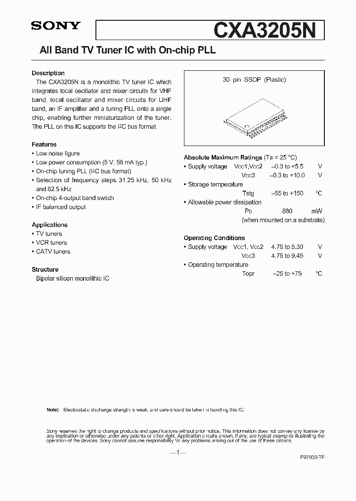 CXA3205N_4566536.PDF Datasheet
