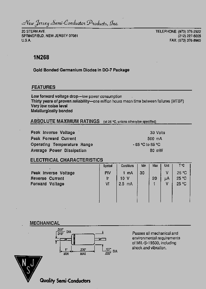 1N268_4563323.PDF Datasheet