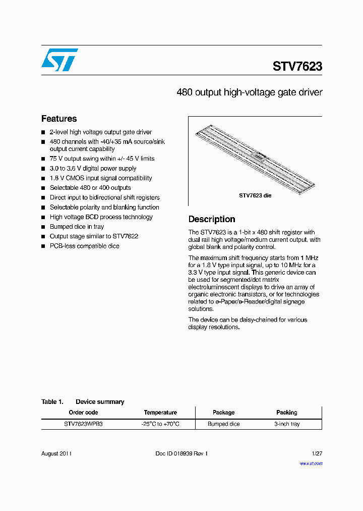STV7623_4575016.PDF Datasheet
