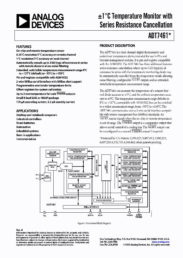 ADT7461_4575585.PDF Datasheet