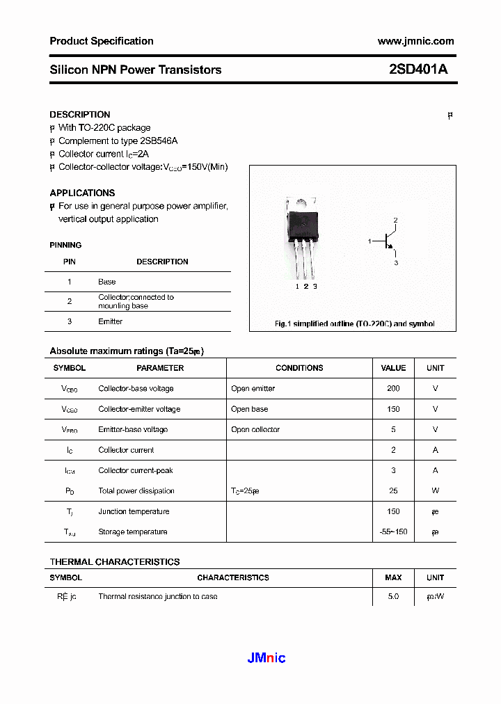 2SD401A_4577310.PDF Datasheet