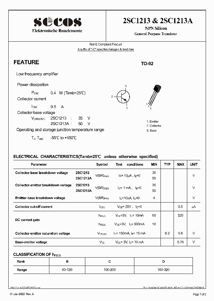 2SC1213_4579433.PDF Datasheet
