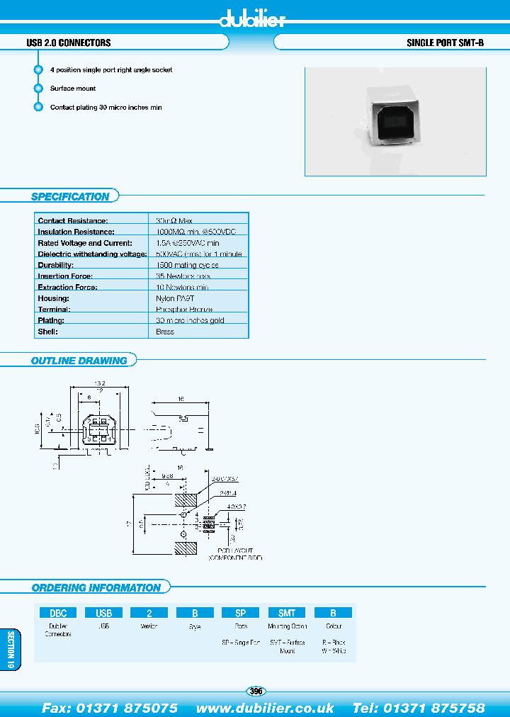 DBCUSB2BSPSMTW_4577921.PDF Datasheet