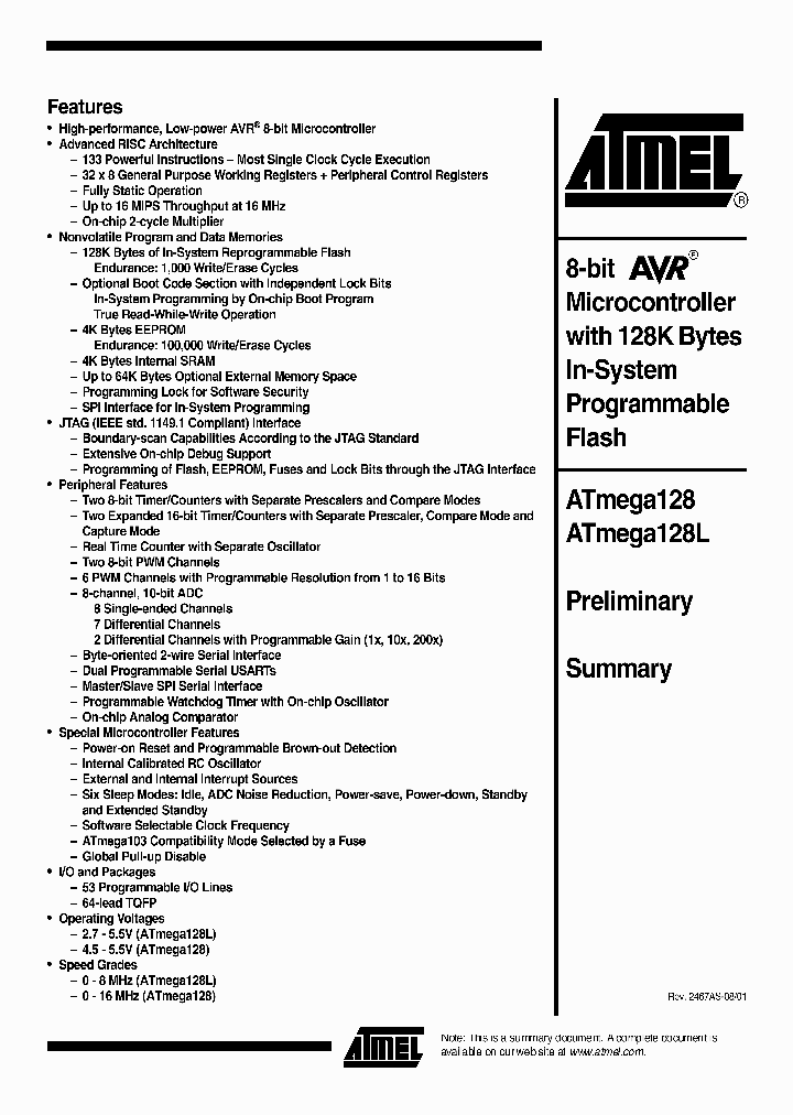 ATM128_4581416.PDF Datasheet