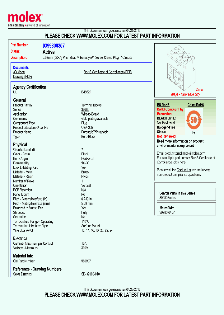 0399800307_4582904.PDF Datasheet