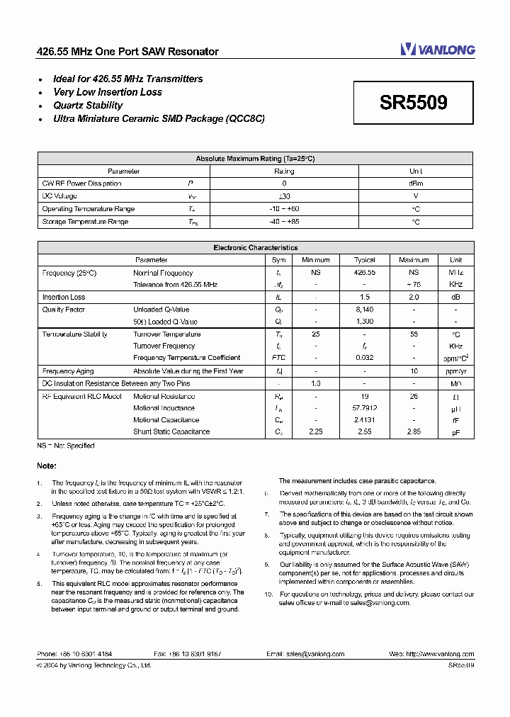 SR5509_4587646.PDF Datasheet