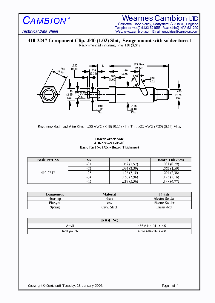 410-2247_4588816.PDF Datasheet