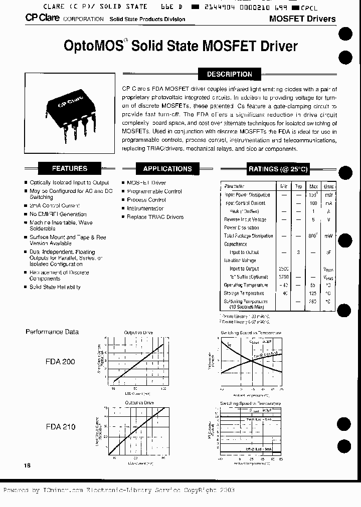 FDA210_4591142.PDF Datasheet
