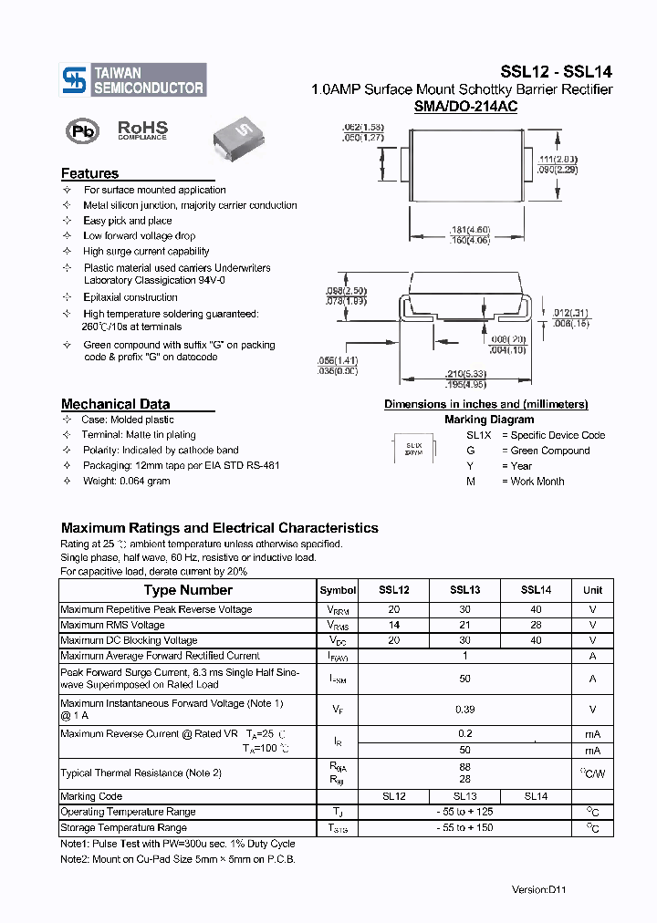 SSL12_4595098.PDF Datasheet
