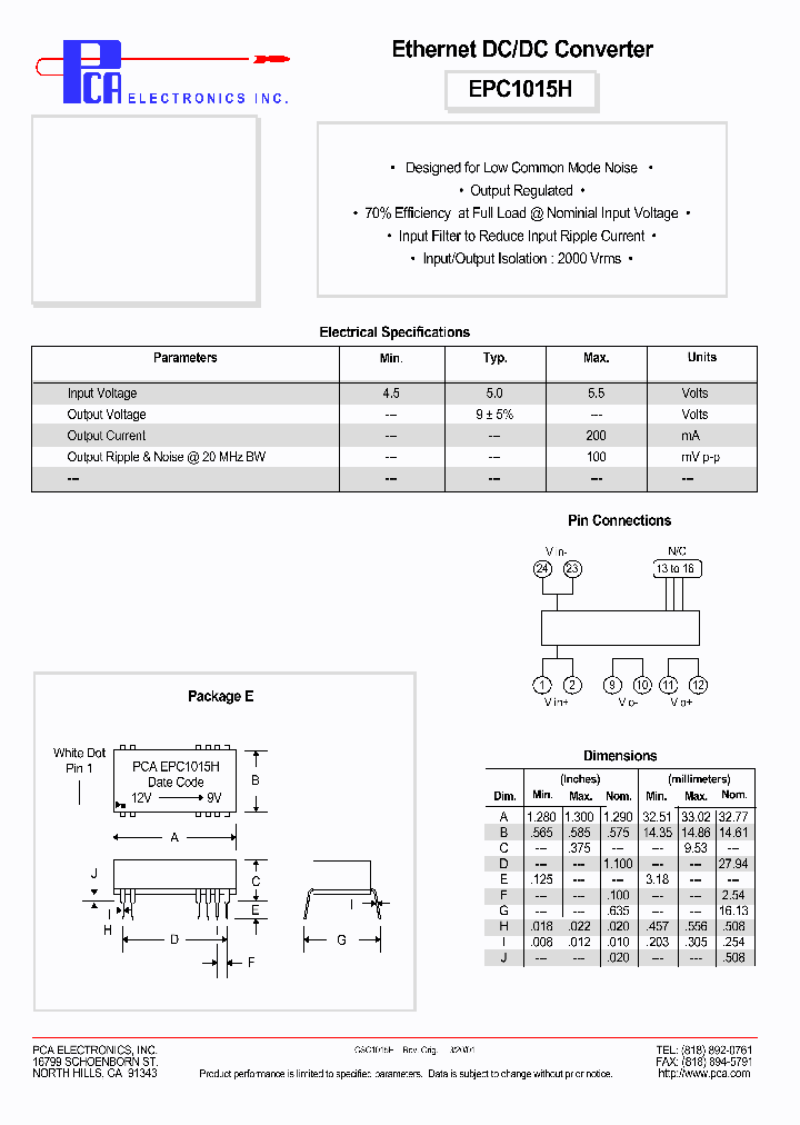 EPC1015H_4597873.PDF Datasheet