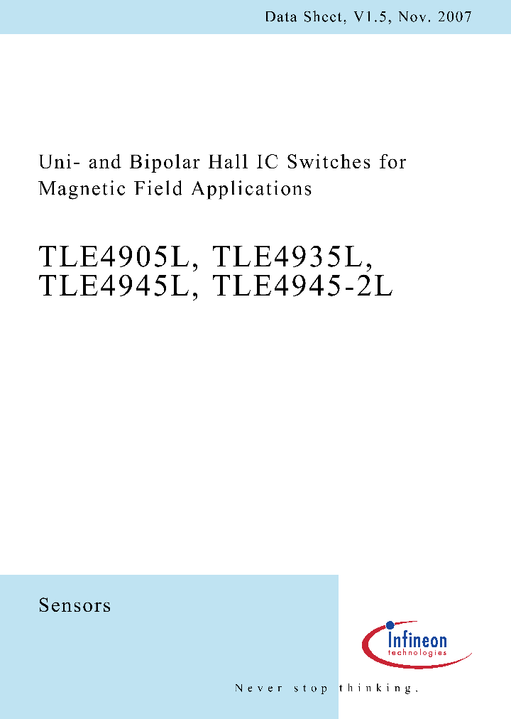 TLE4905L07_4599896.PDF Datasheet
