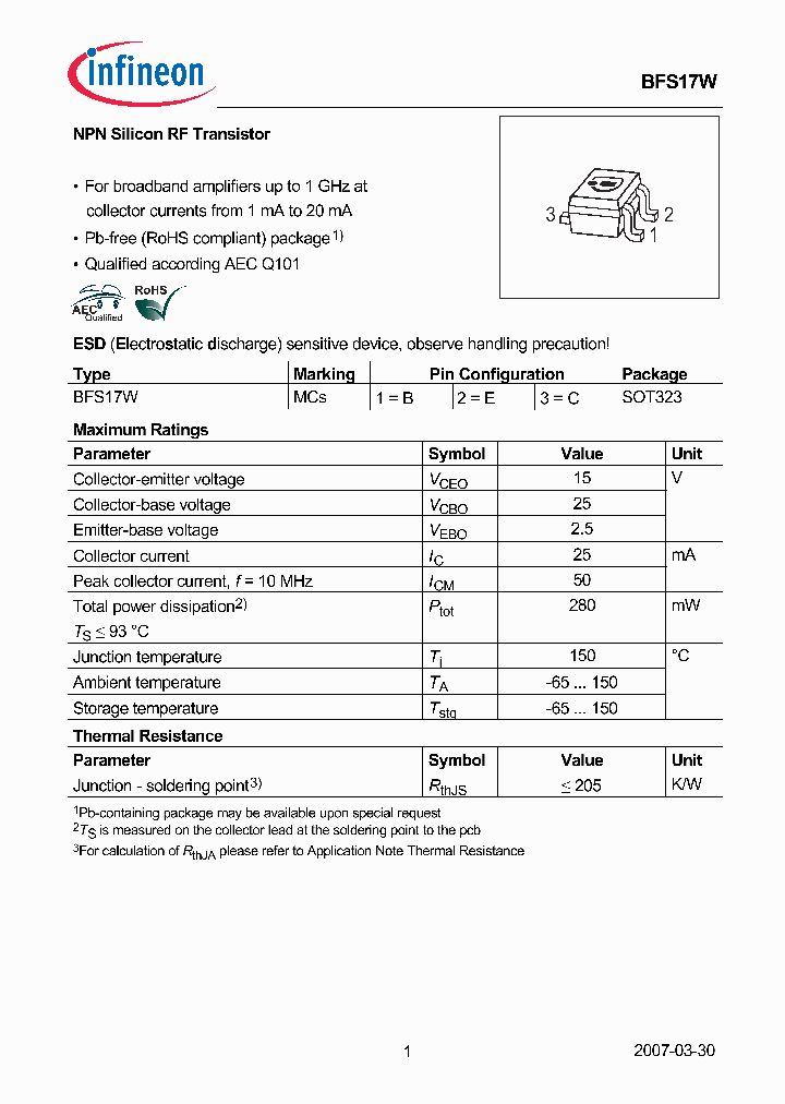 BFS17W07_4600479.PDF Datasheet