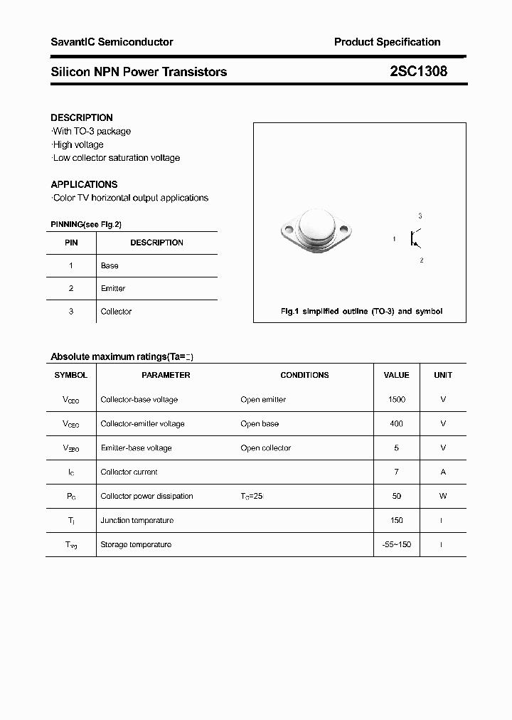 2SC1308_4600862.PDF Datasheet