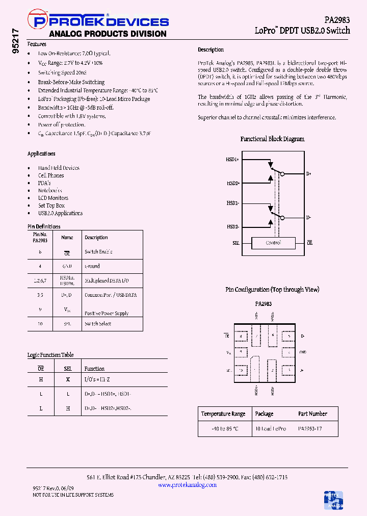PA2983_4601929.PDF Datasheet