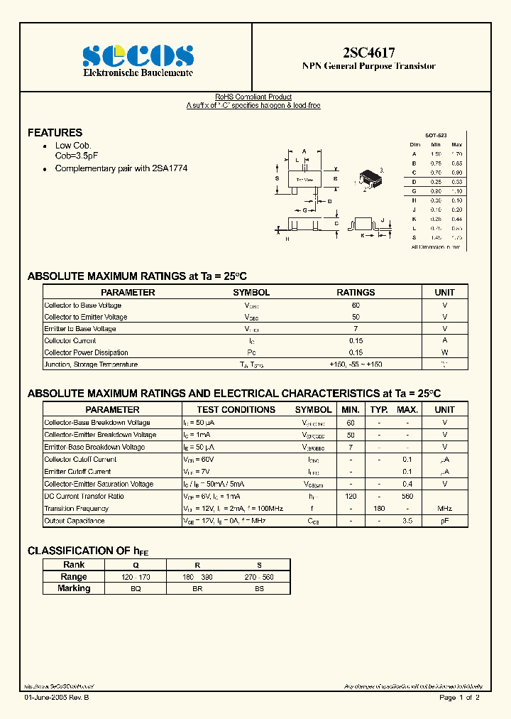 2SC4617_4602897.PDF Datasheet