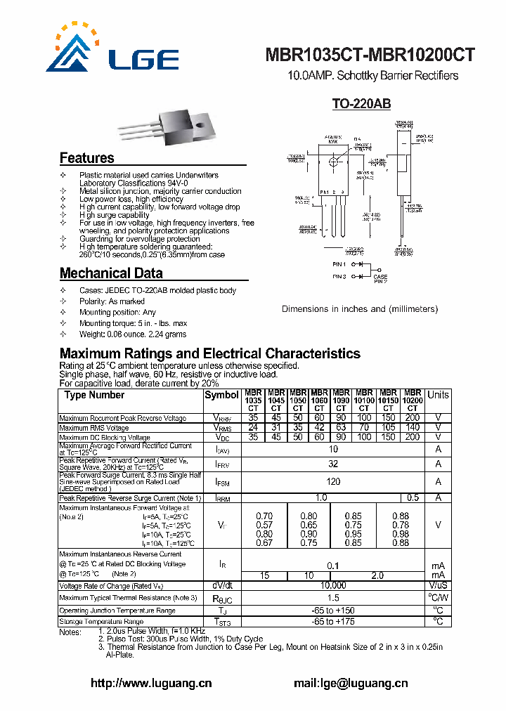 MBR1060CT_4604048.PDF Datasheet