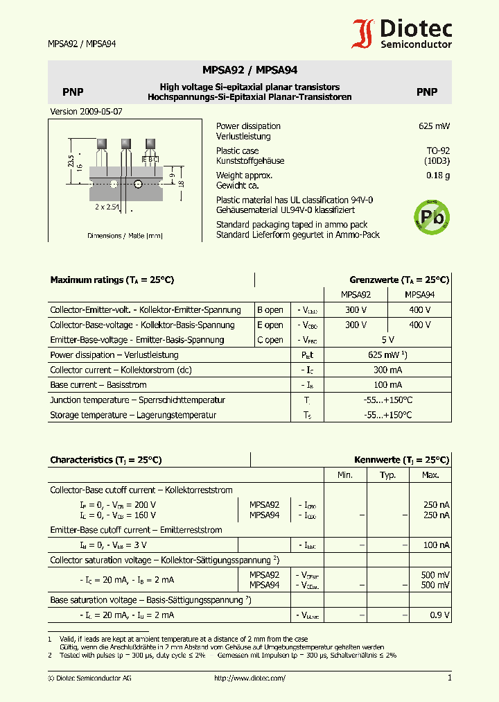 MPSA94_4606037.PDF Datasheet