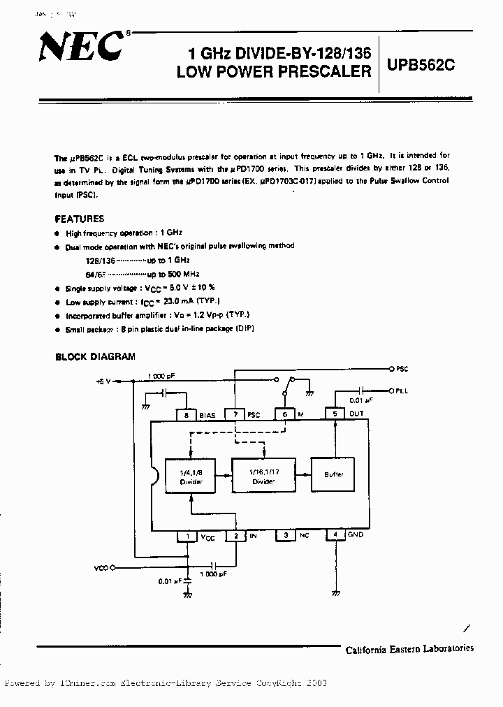 UPB562C_4608083.PDF Datasheet