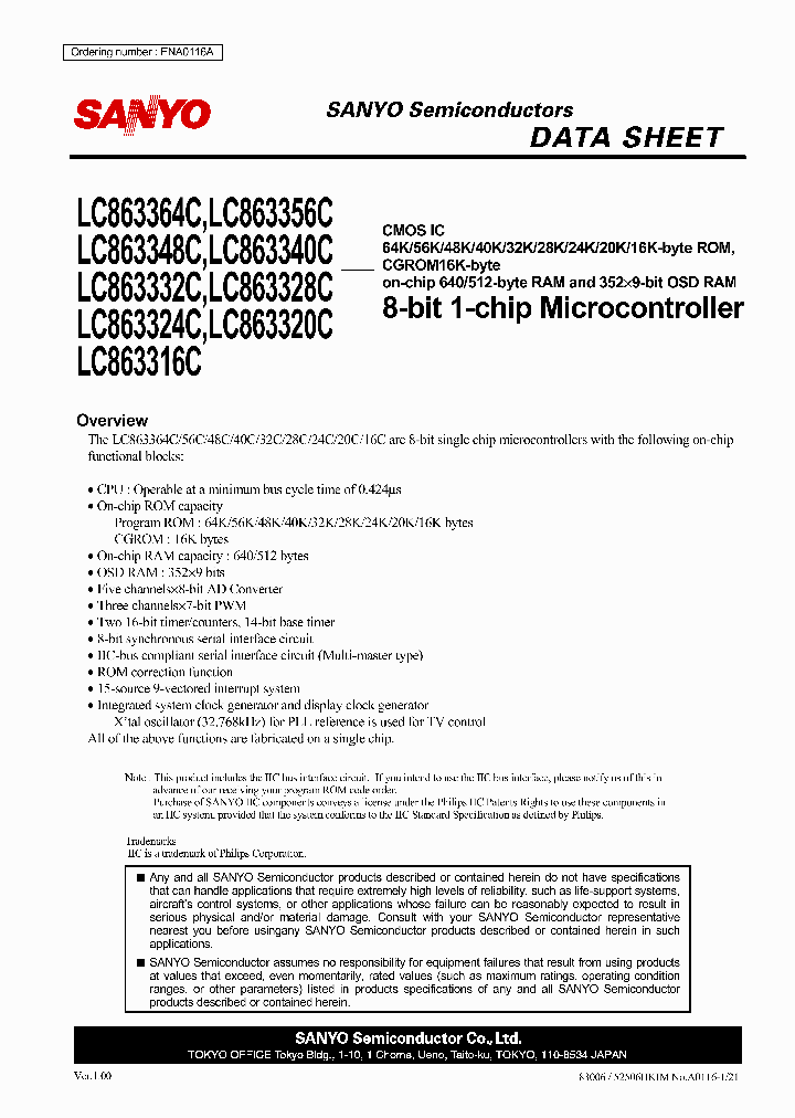 LC863316C_4610778.PDF Datasheet