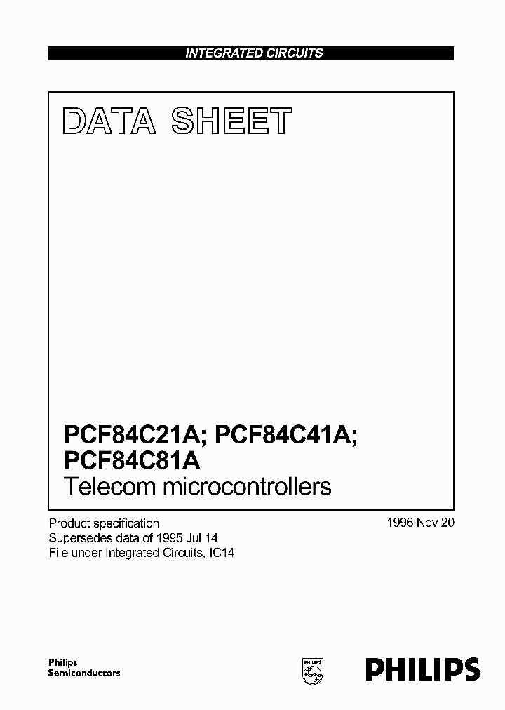 PCF84C21A_4618285.PDF Datasheet