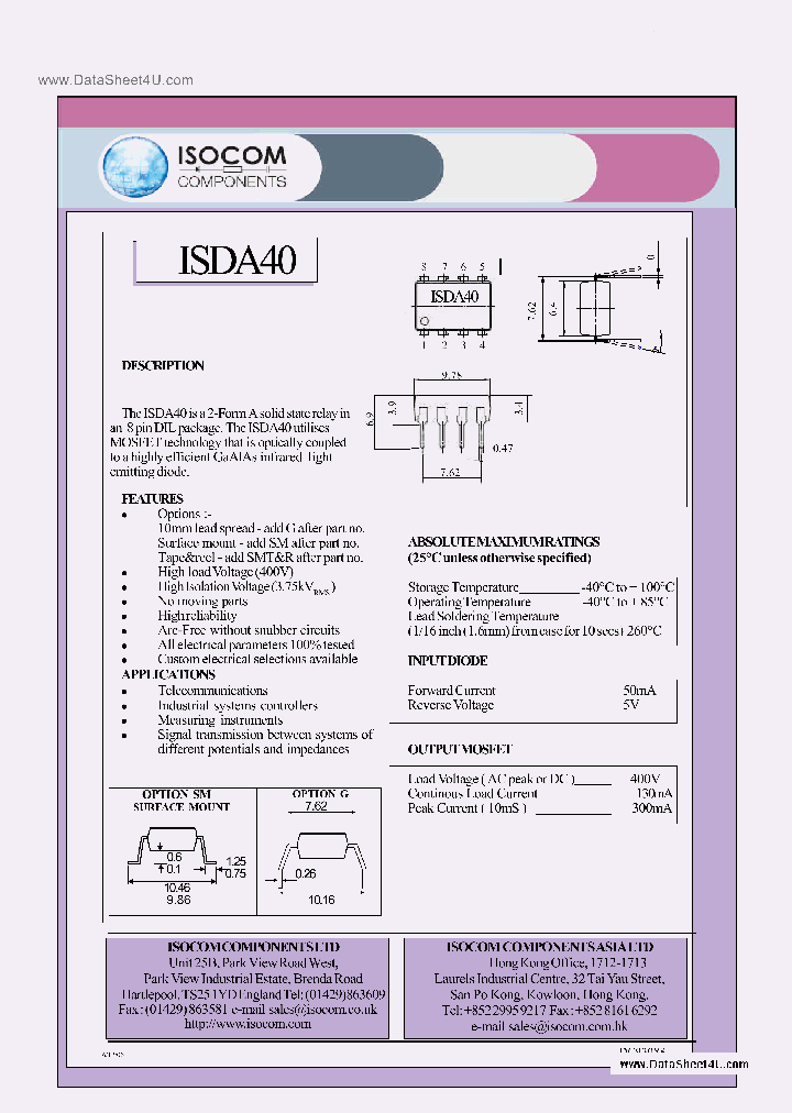ISDA40_4623695.PDF Datasheet