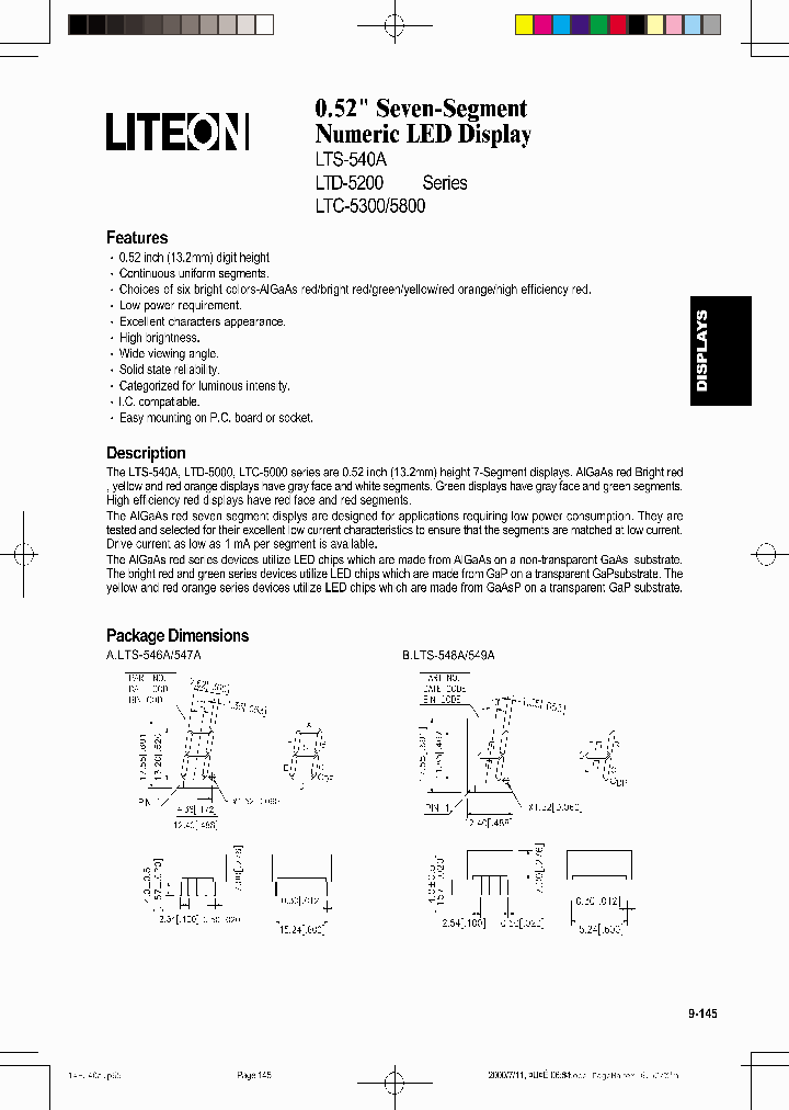 LTD-5250G_4625691.PDF Datasheet