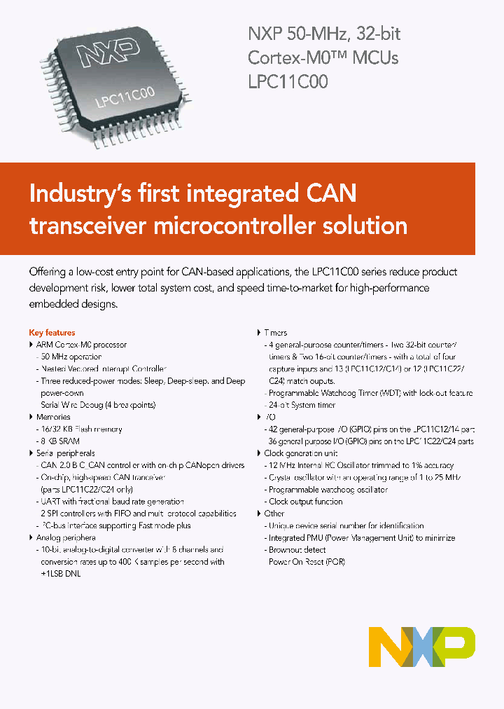 LPC11C122FBD48-301_4627725.PDF Datasheet