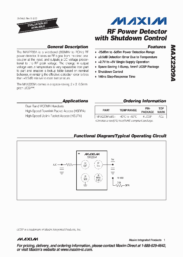 MAX2209A_4628535.PDF Datasheet