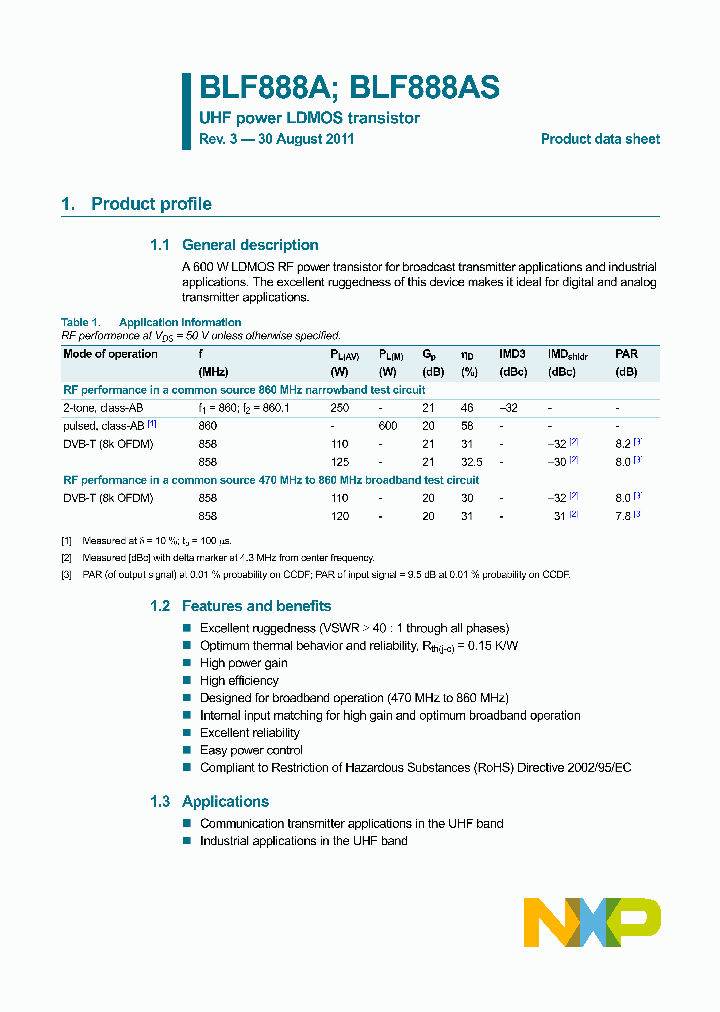 BLF888AS_4629515.PDF Datasheet
