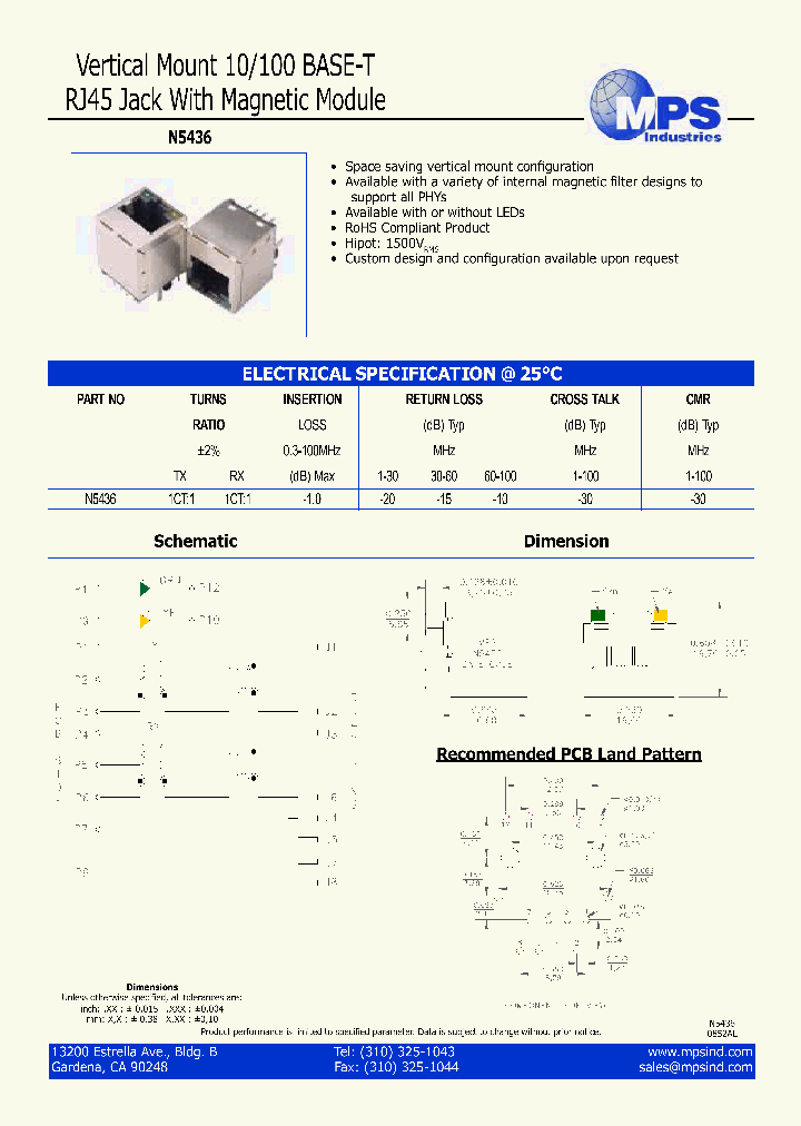 N5436_4634469.PDF Datasheet
