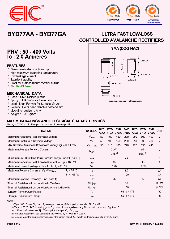 BYD77AA_4635541.PDF Datasheet