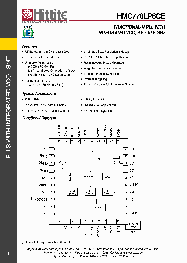 HMC778LP6CE_4635790.PDF Datasheet
