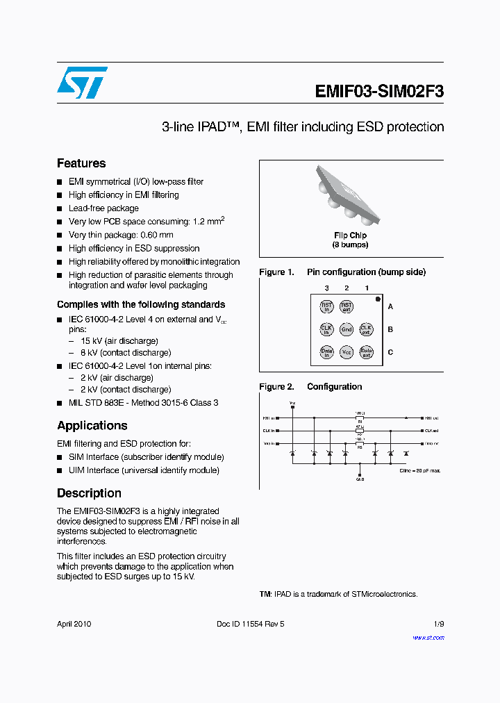 EMIF03-SIM02F310_4637733.PDF Datasheet